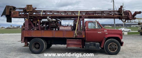 Used Schramm T450 Drilling Rig for Sale